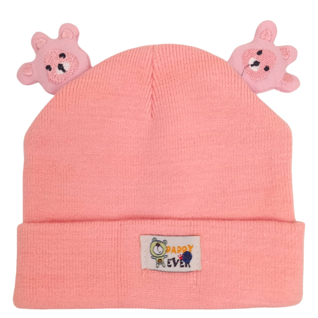Gorro Bebé - Patita de Oso - Melon