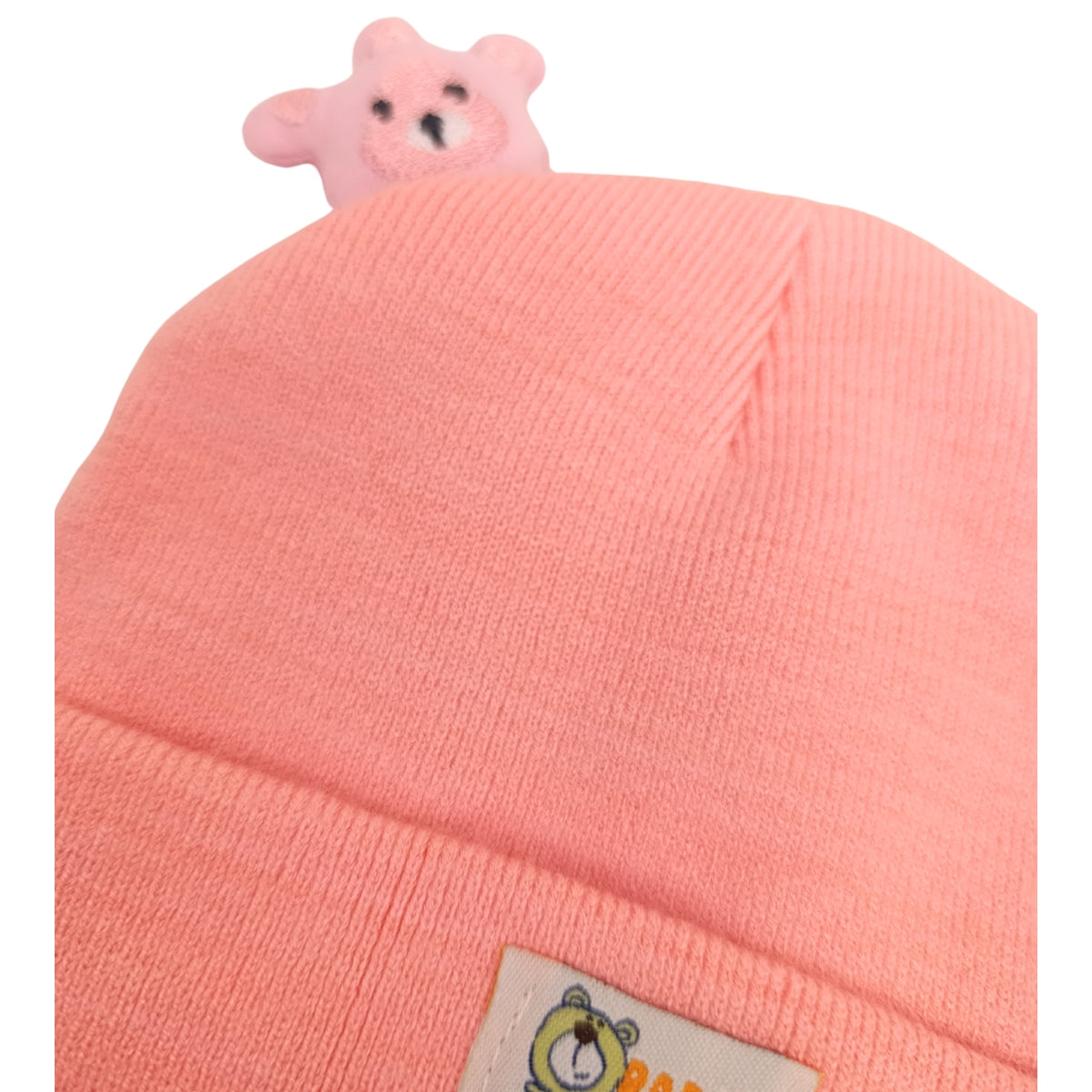 Gorro Bebé - Patita de Oso - Melon