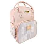 Mochila Pañalera - Rayas - Rosado