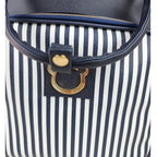 Mochila Pañalera - Rayas - Marino
