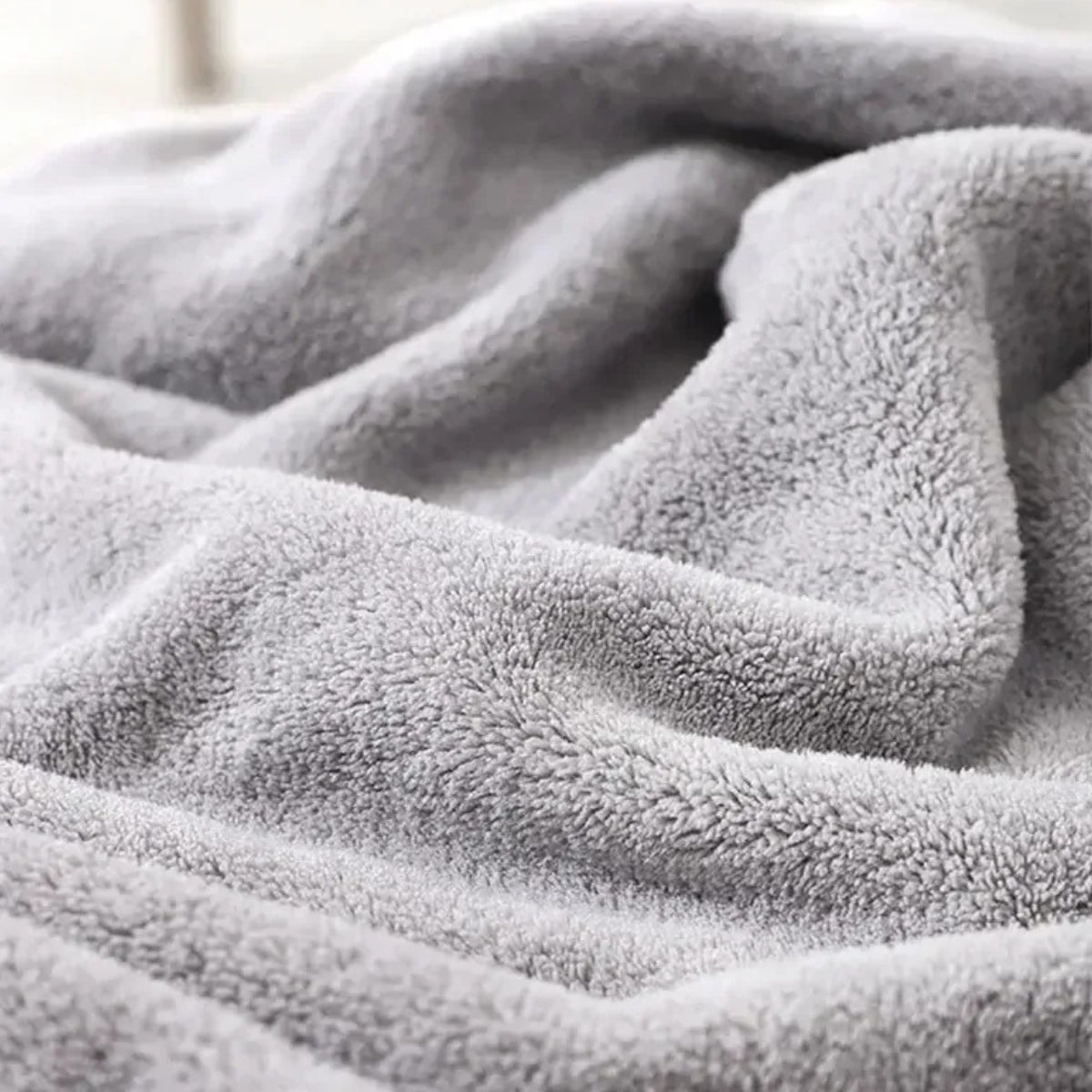 Toalla baño bebé - Elefante Plomo