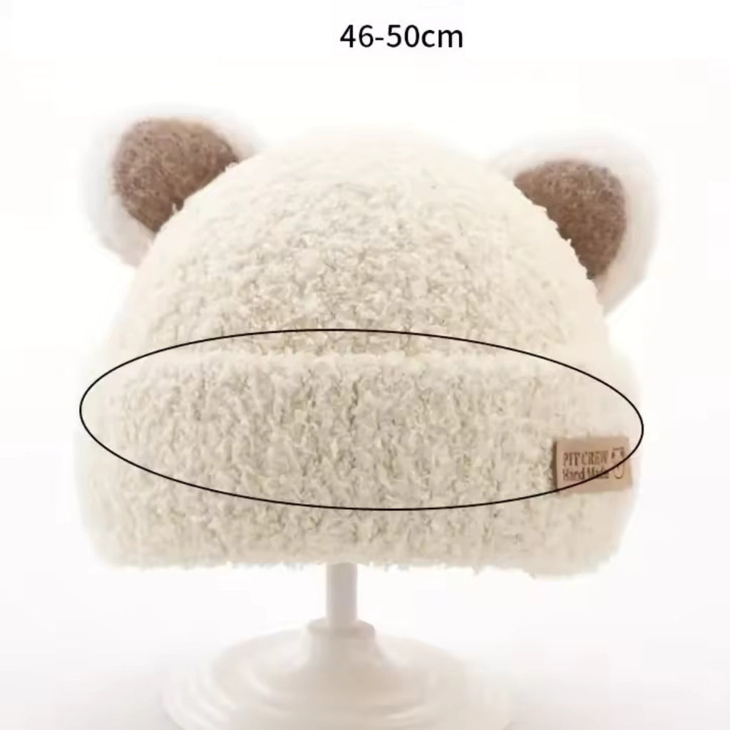 Gorro Bebé - Pit Crew | 12-36 Meses | Crema