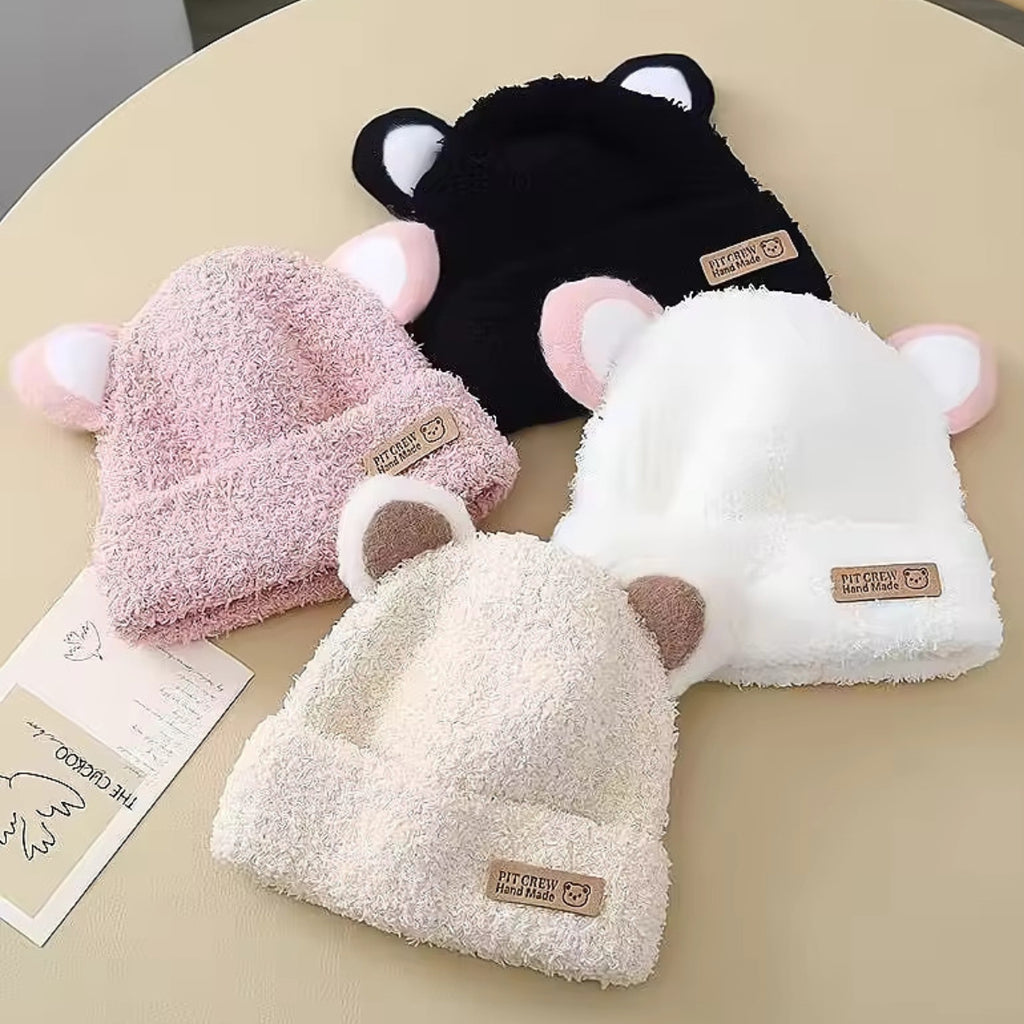Gorro Bebé - Pit Crew | 12-36 Meses | Crema