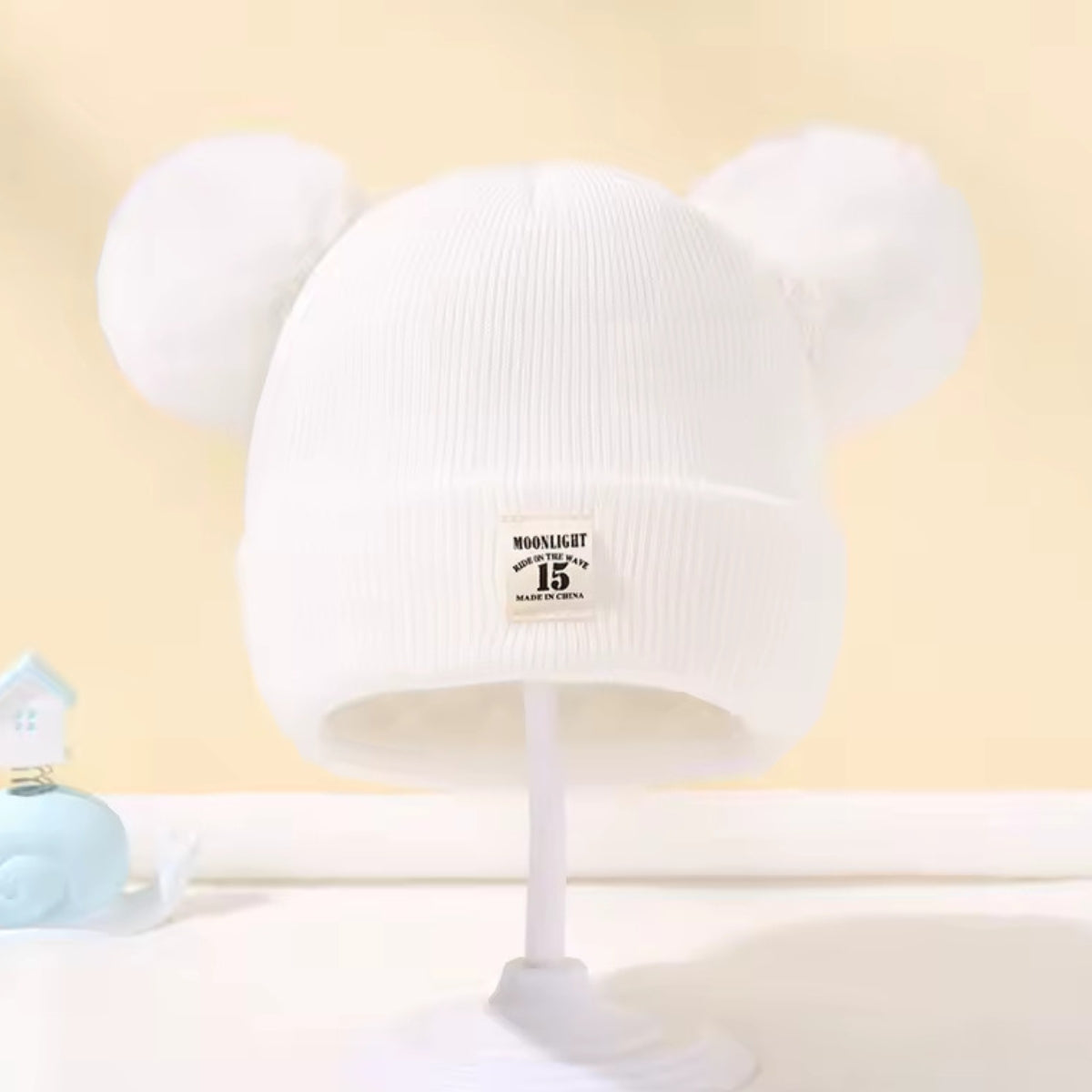 Gorro de Bebé Moonlight | 3-36 Meses | Blanco