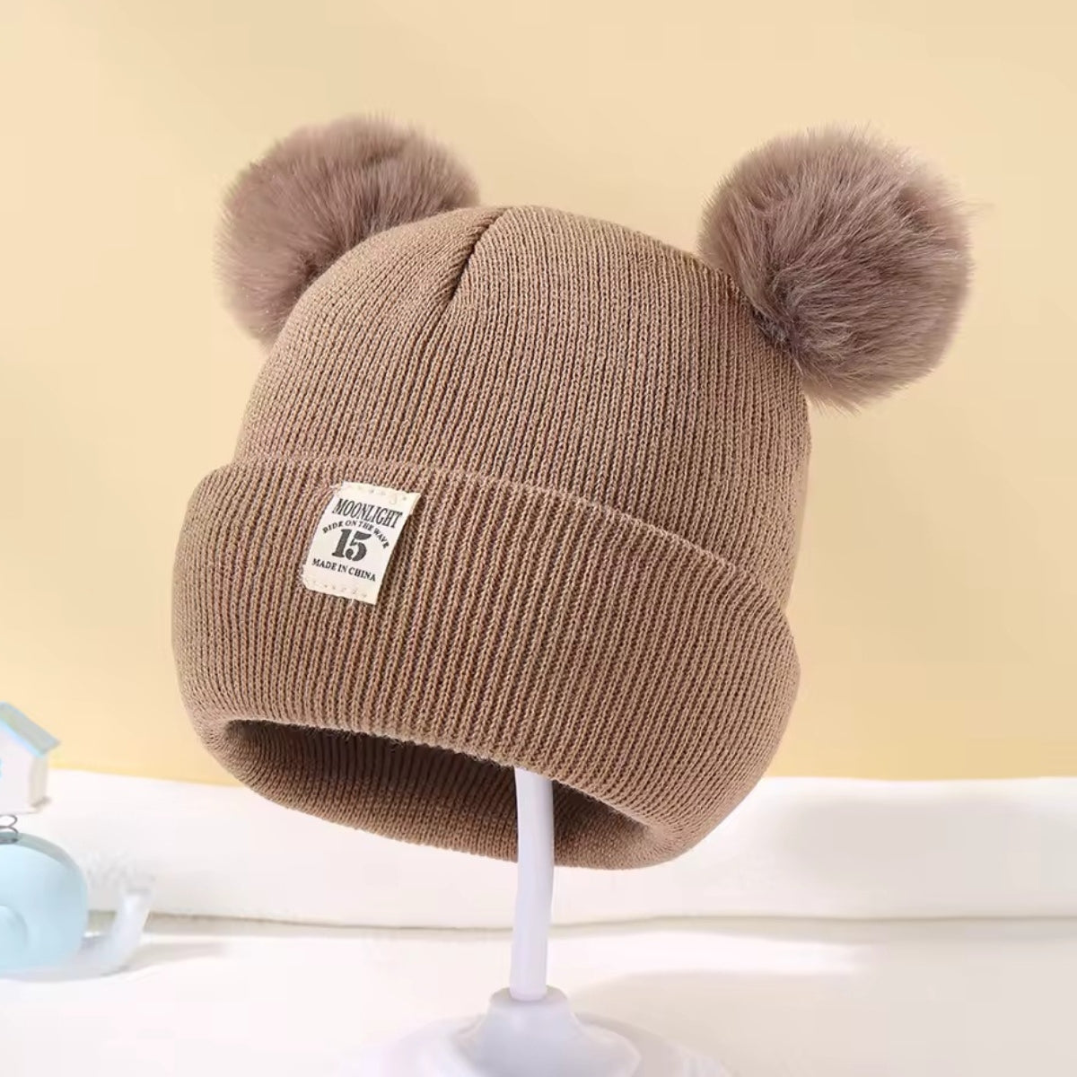 Gorro de Bebé Moonlight | 3-36 Meses | Marron