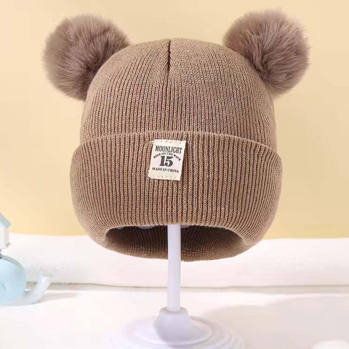 Gorro de Bebé Moonlight | 3-36 Meses | Marron