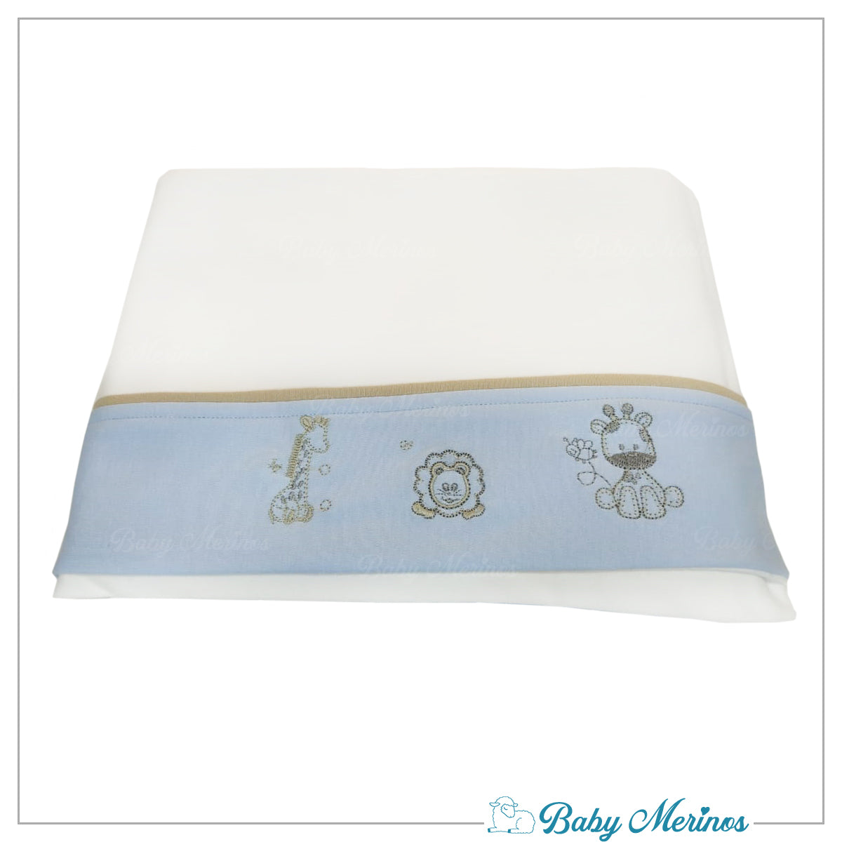 Juego de Sabanas 130 x 70 cm Niño Baby Safari - BDC