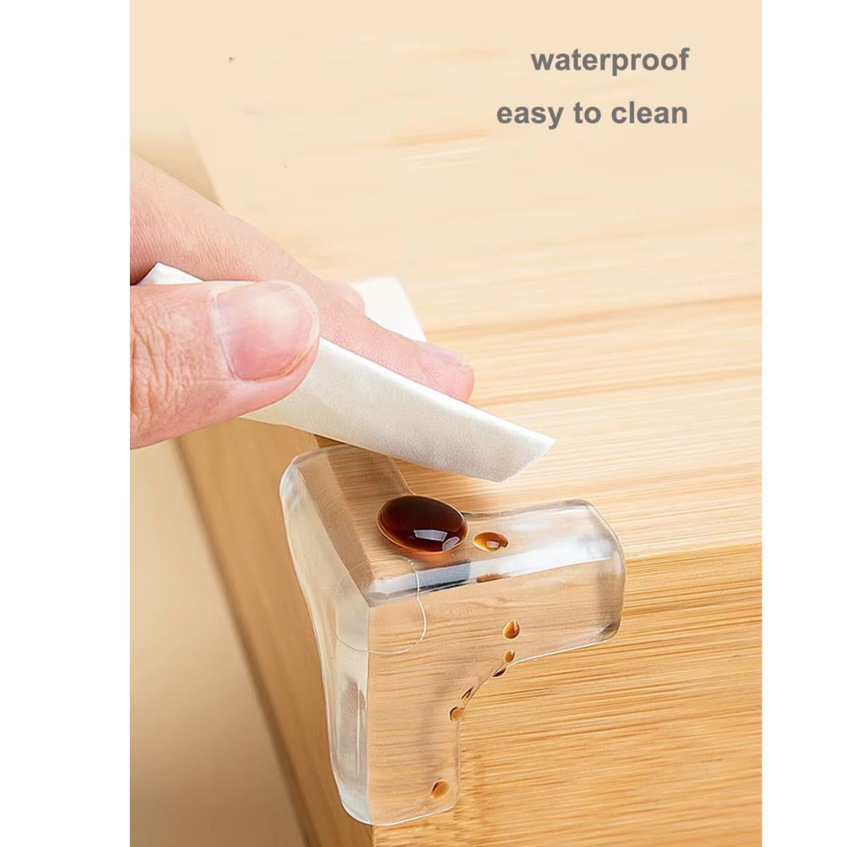 Protector de Esquinas Bebes para Muebles Forma de T - 4x