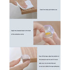 Protector de Esquinas Bebes para Muebles Forma de L - 4x