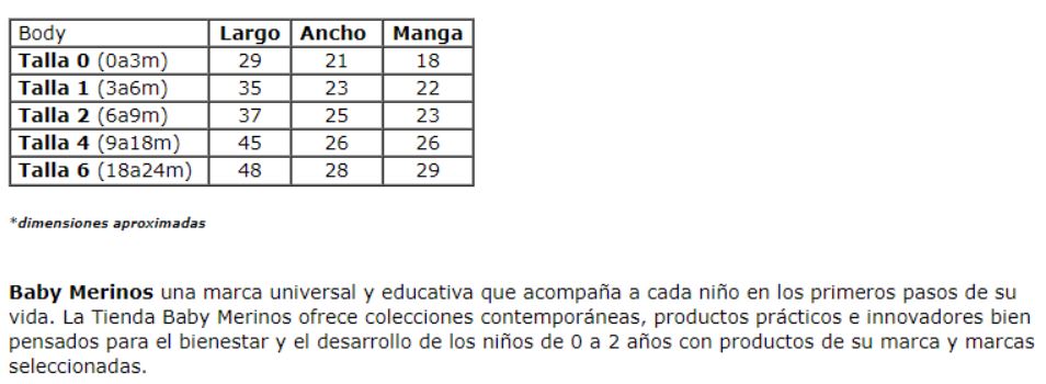 Set 3 Bodys Manga larga 100% algodón - M10