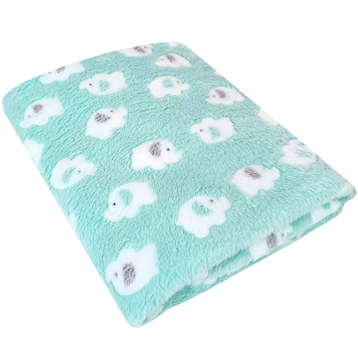 Manta Felpa Bebé - Elefantes - S2350