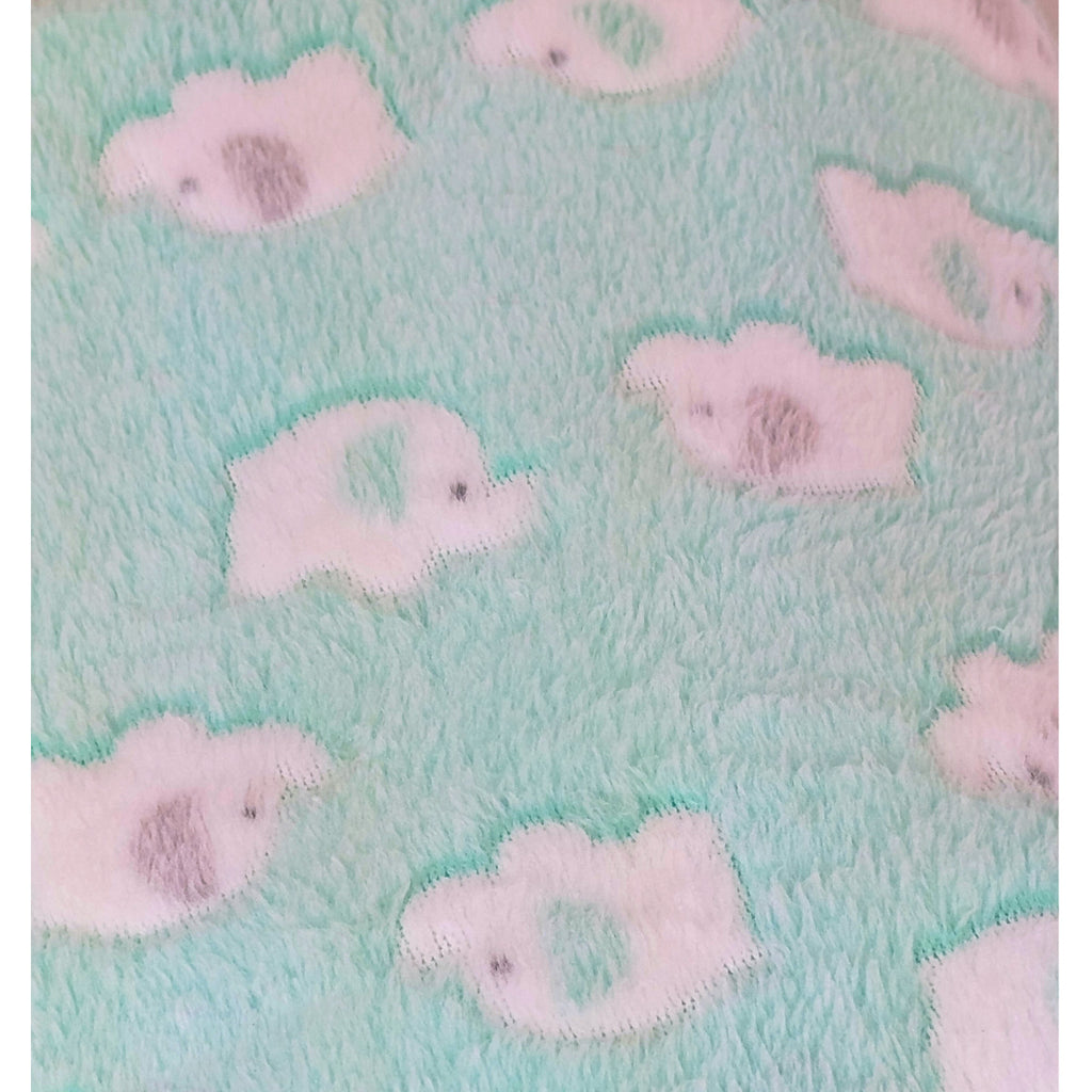 Manta Felpa Bebé - Elefantes - S2350