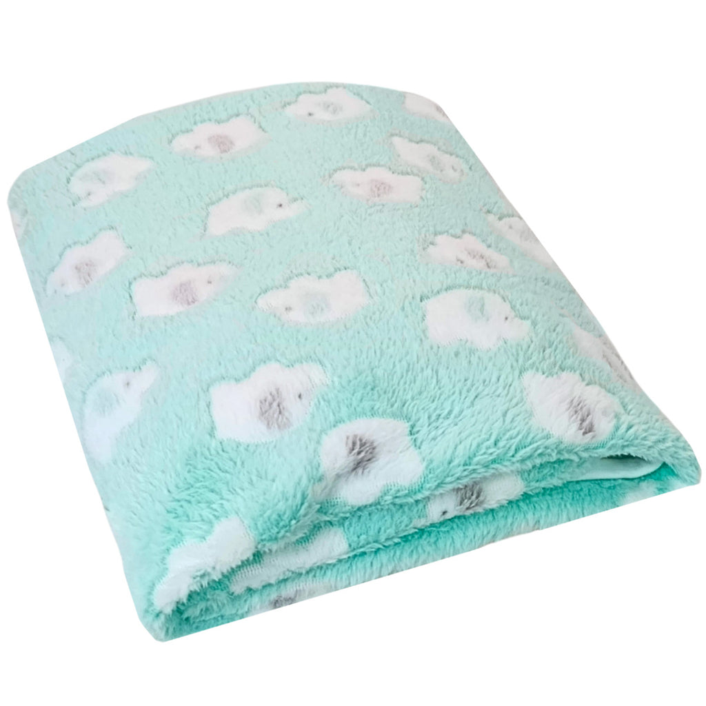 Manta Felpa Bebé - Elefantes - S2350