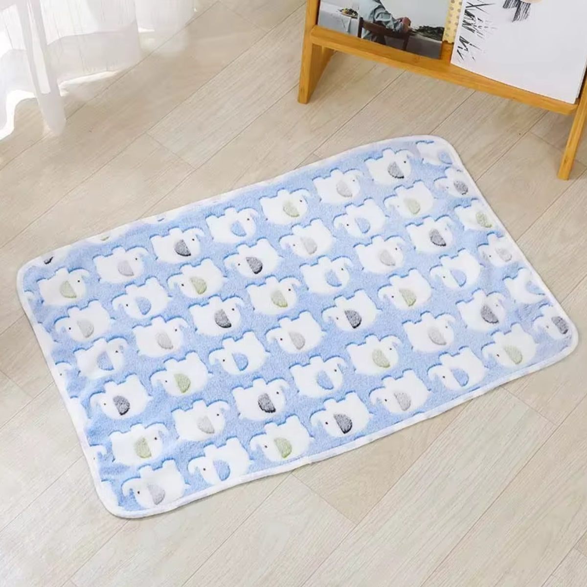 Manta Felpa Bebé Recien nacido - Elefantes - S2352