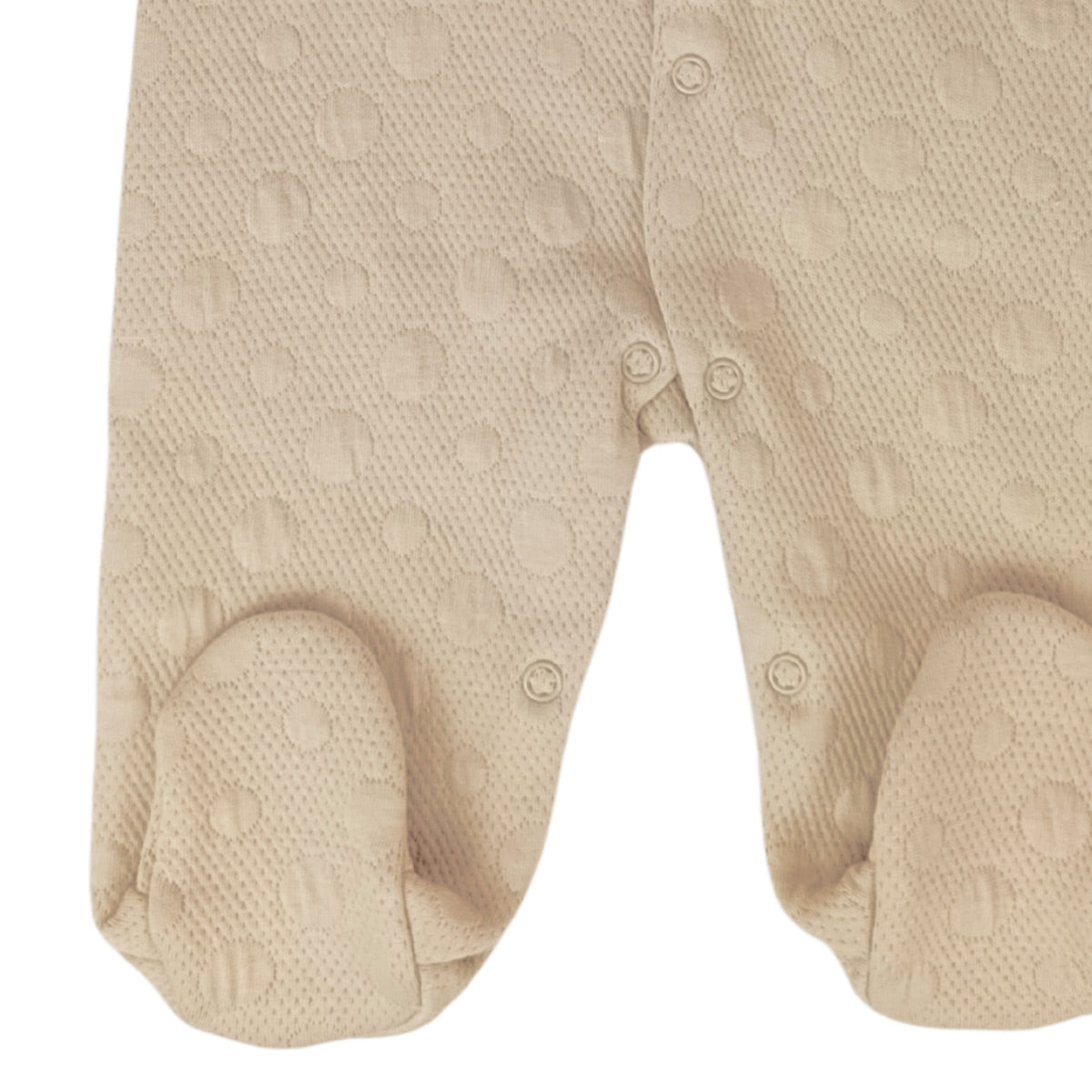 Enterizo Bebé Jacquard Beige - S2355