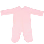 Enterizo Bebé Jacquard Rosado - S2356