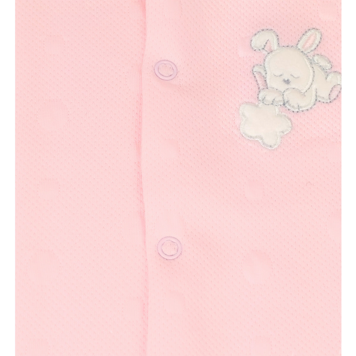 Enterizo Bebé Jacquard Rosado - S2356