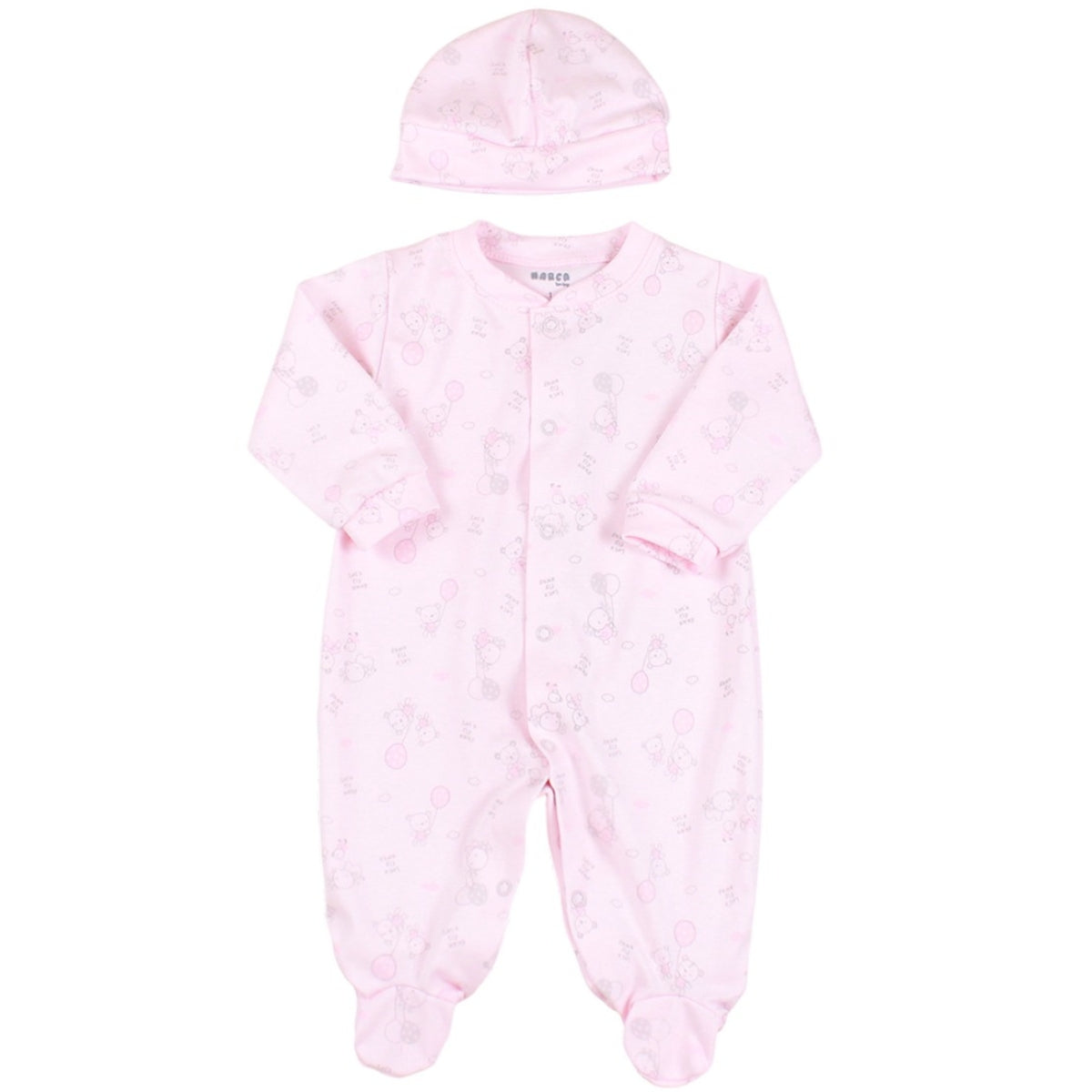 Enterizo Algodon - Cielo Rosado