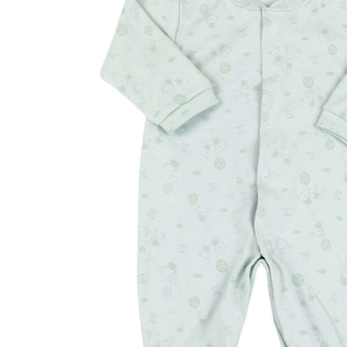 Enterizo Algodon - Cielo Verde T3