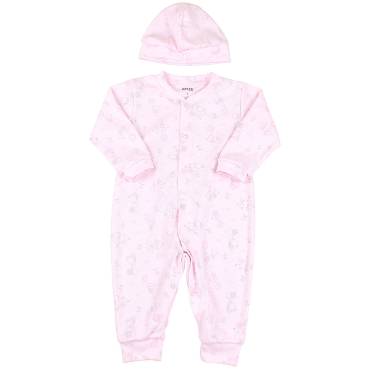 Enterizo Algodon - Cielo Rosado T3