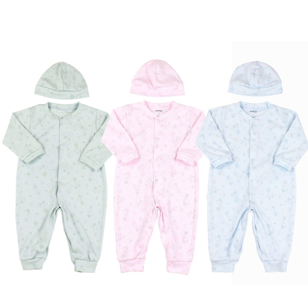 Enterizo Algodon - Cielo Rosado T3