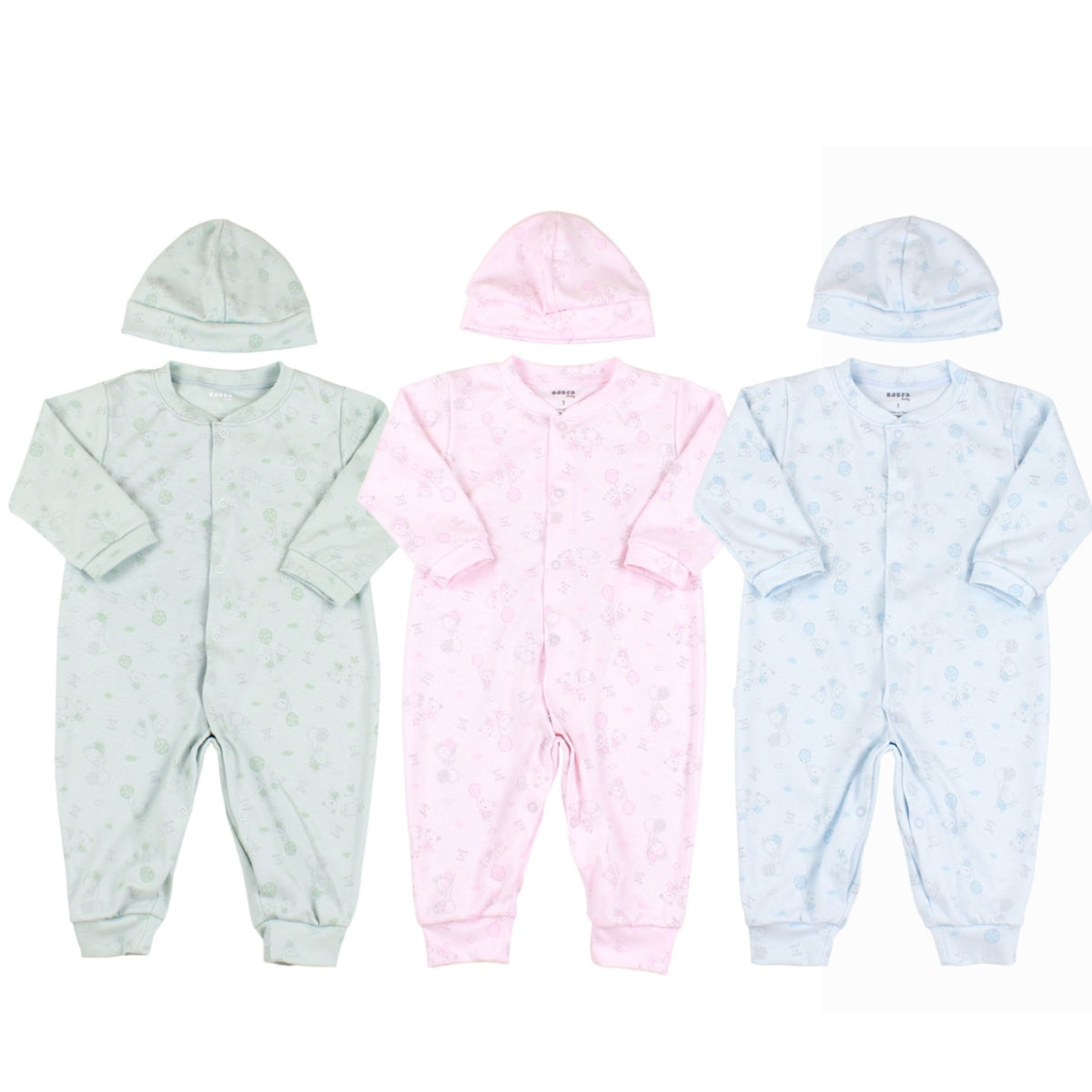 Enterizo Algodon - Cielo Rosado T3