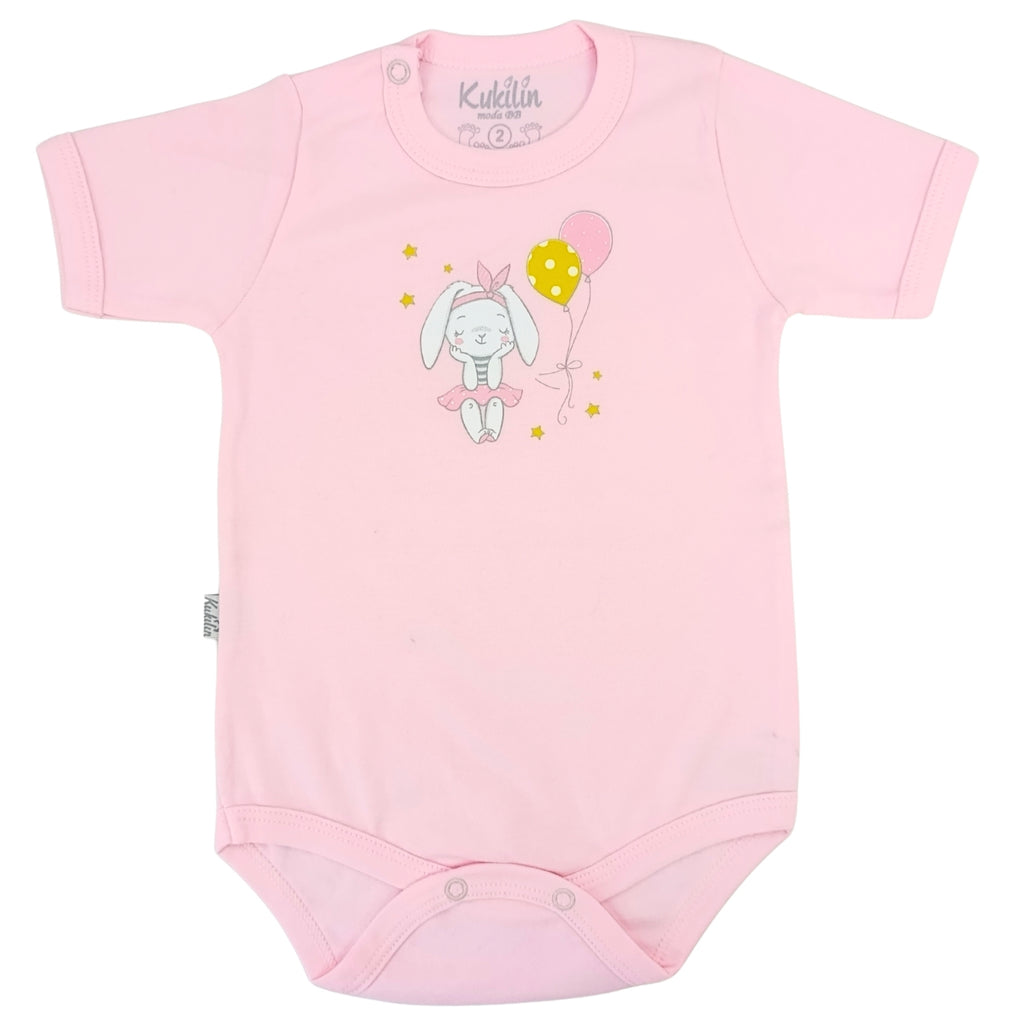 Pack de 2 Bodys de Bebé Manga Corta - N7