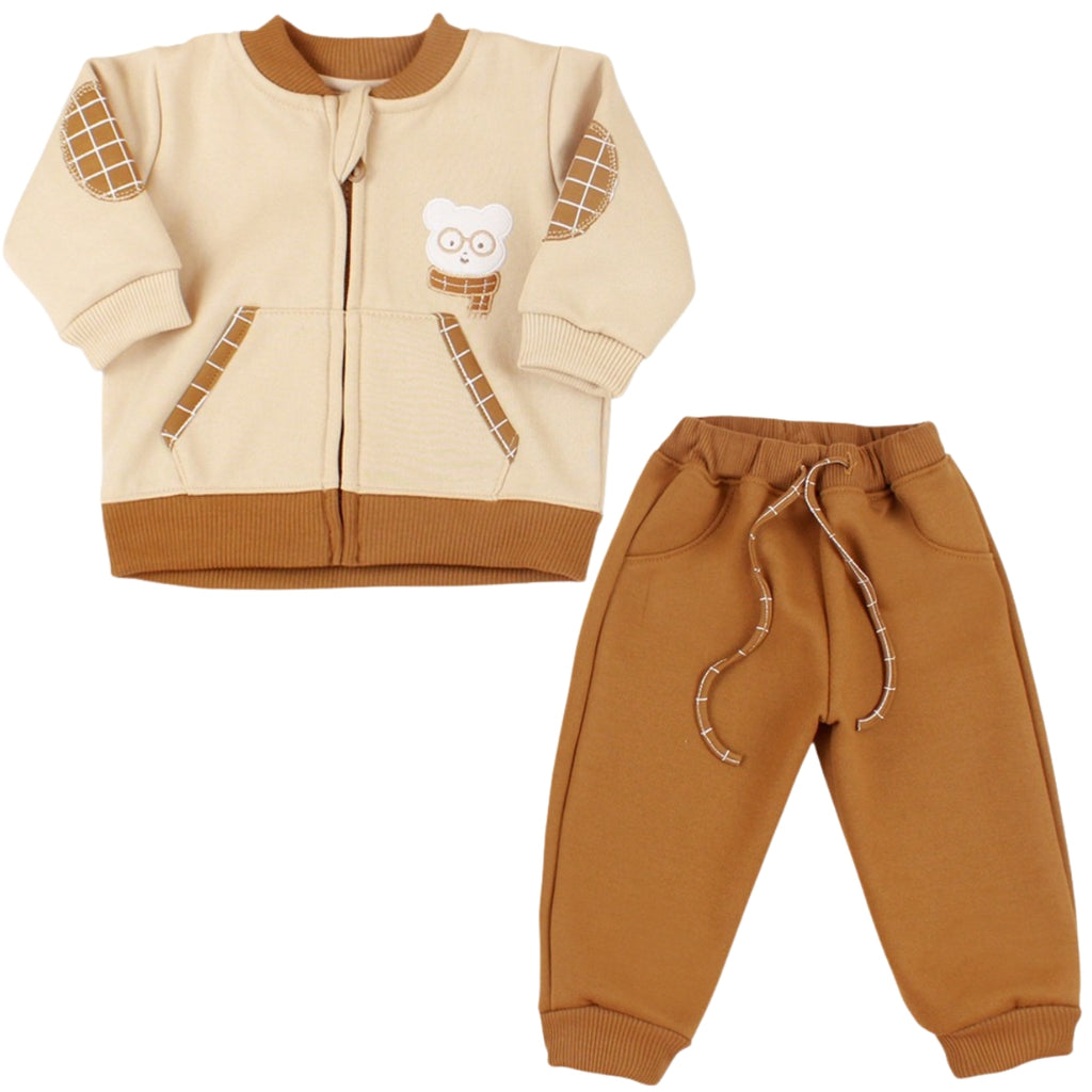 Conjunto bebé Jorge - Camello