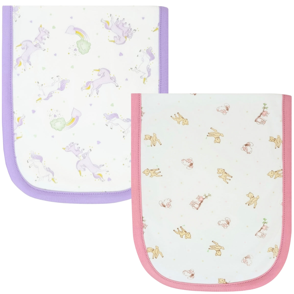 Pack de 2 Hombreras en algodón - Niña S2368