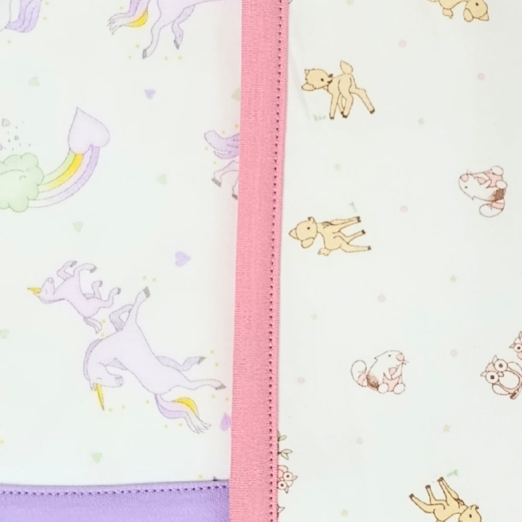 Pack de 2 Hombreras en algodón - Niña S2368