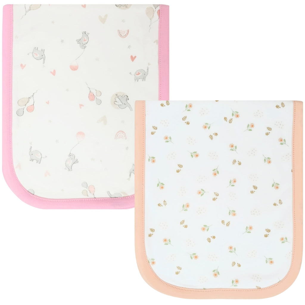 Pack de 2 Hombreras en algodón - Niña S2372