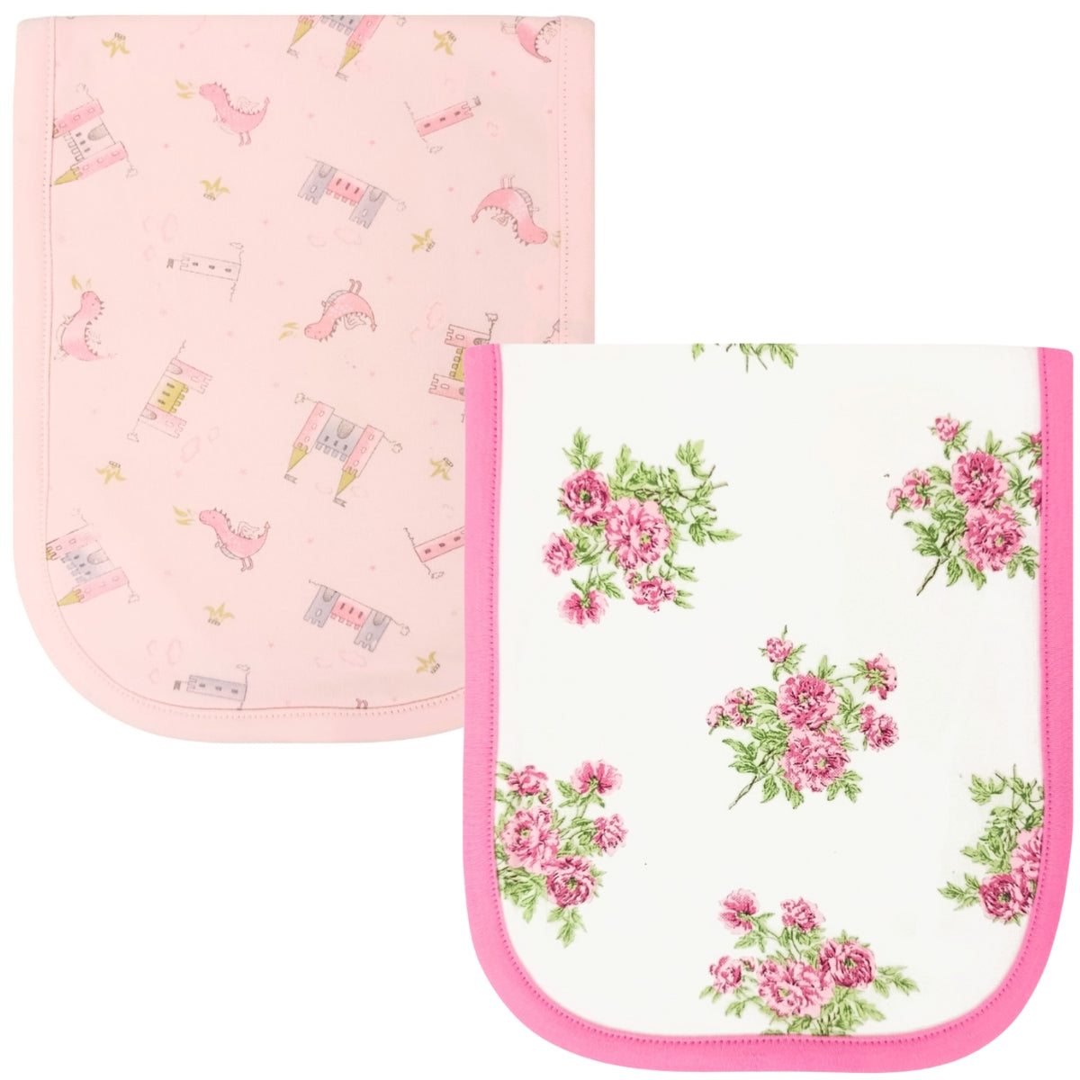 Pack de 2 Hombreras en algodón - Niña S2373