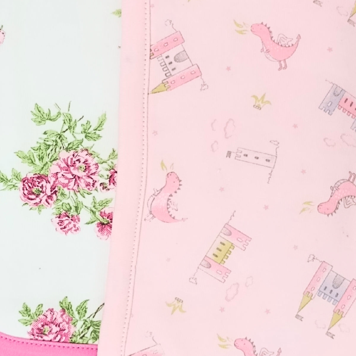 Pack de 2 Hombreras en algodón - Niña S2373