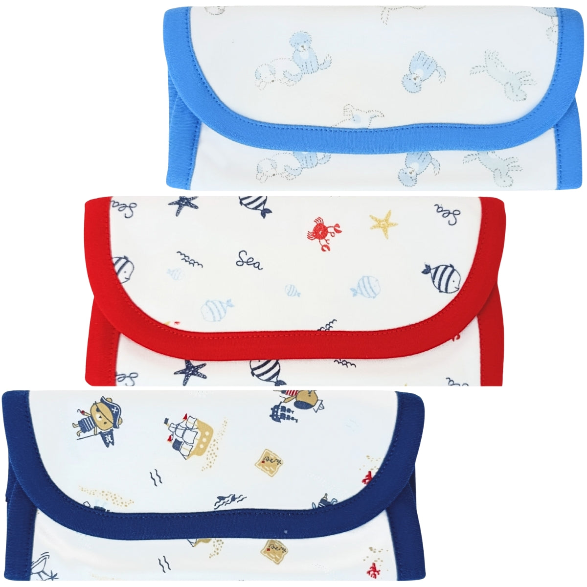 Pack de 3 Babitas en algodón - Niño S2378