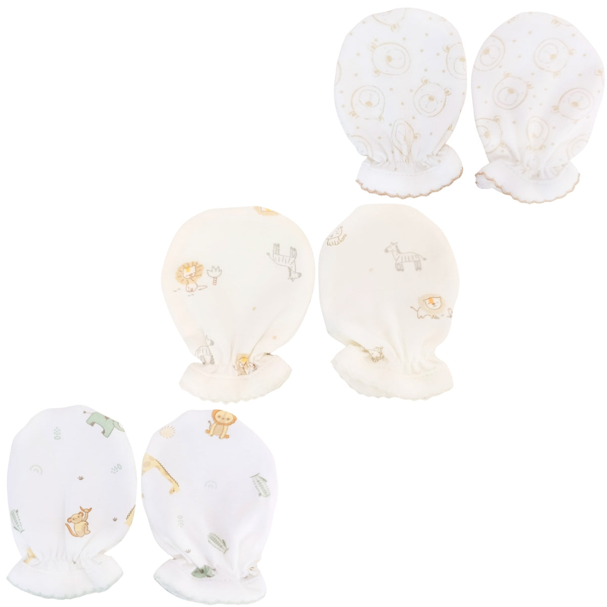 Pack 3 Mitones Bebé Niño S2385