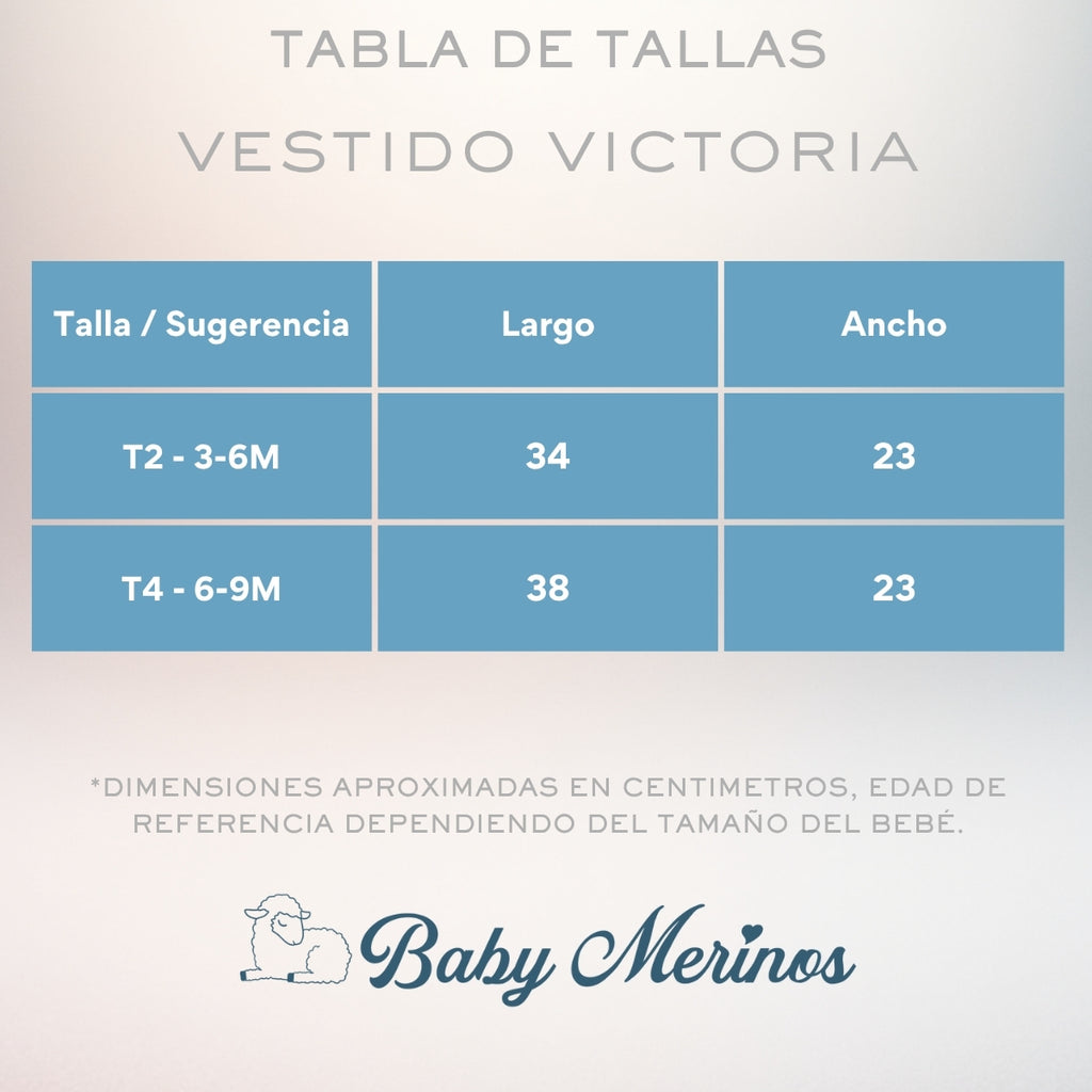 Vestido bebé - Victoria