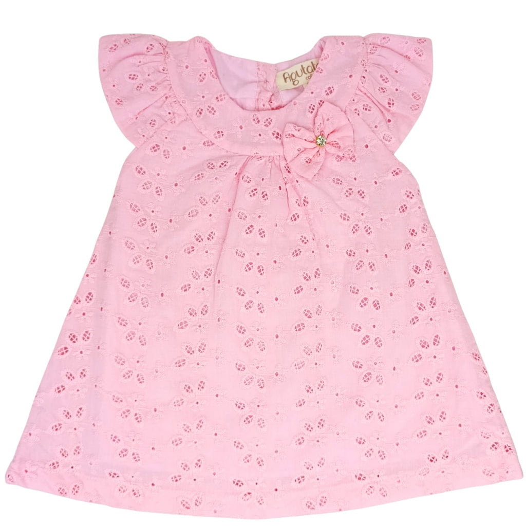 Vestido bebé - Kateryn - Rosado