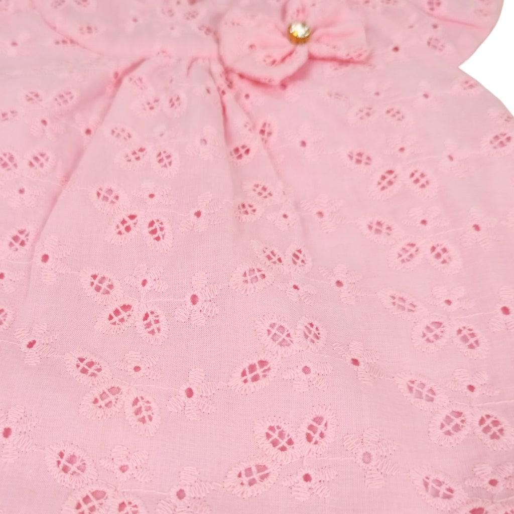 Vestido bebé - Kateryn - Rosado
