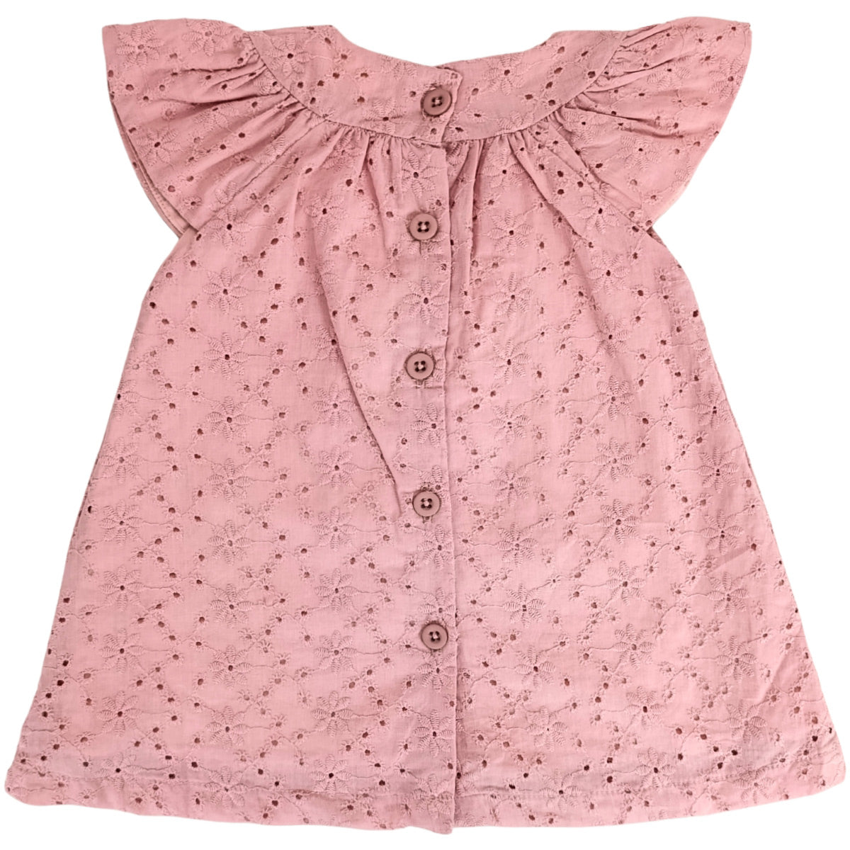 Vestido bebé - Kateryn - Palo rosa