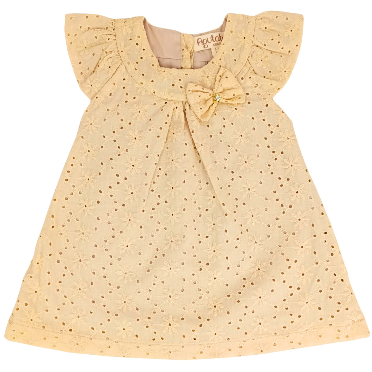 Vestido bebé - Kateryn - Beige