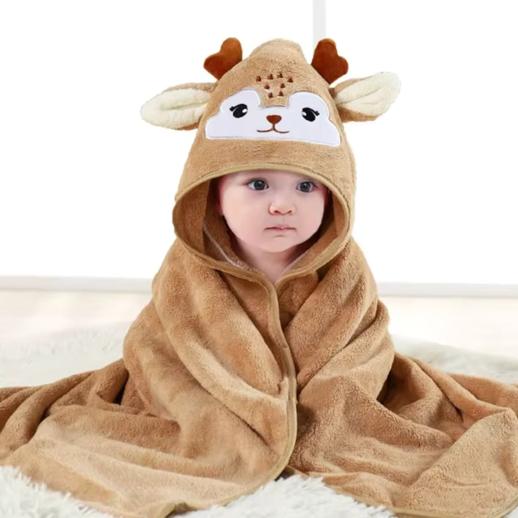 Toalla baño bebé - Pequeño Reno