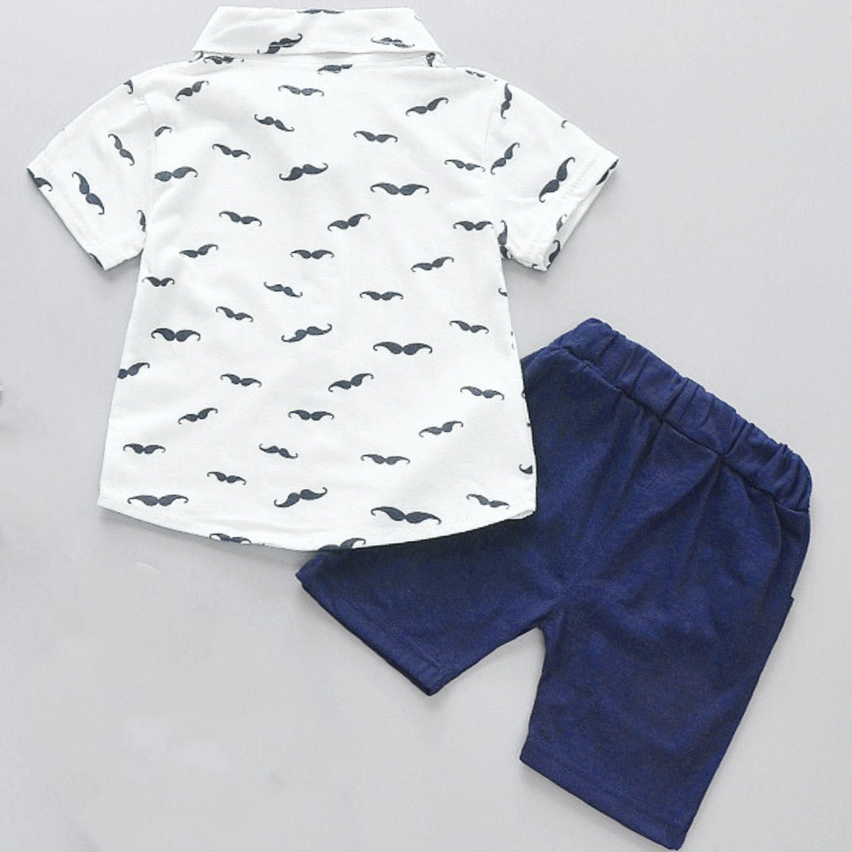 Conjunto bebé - Camiseta y Short - Bigote