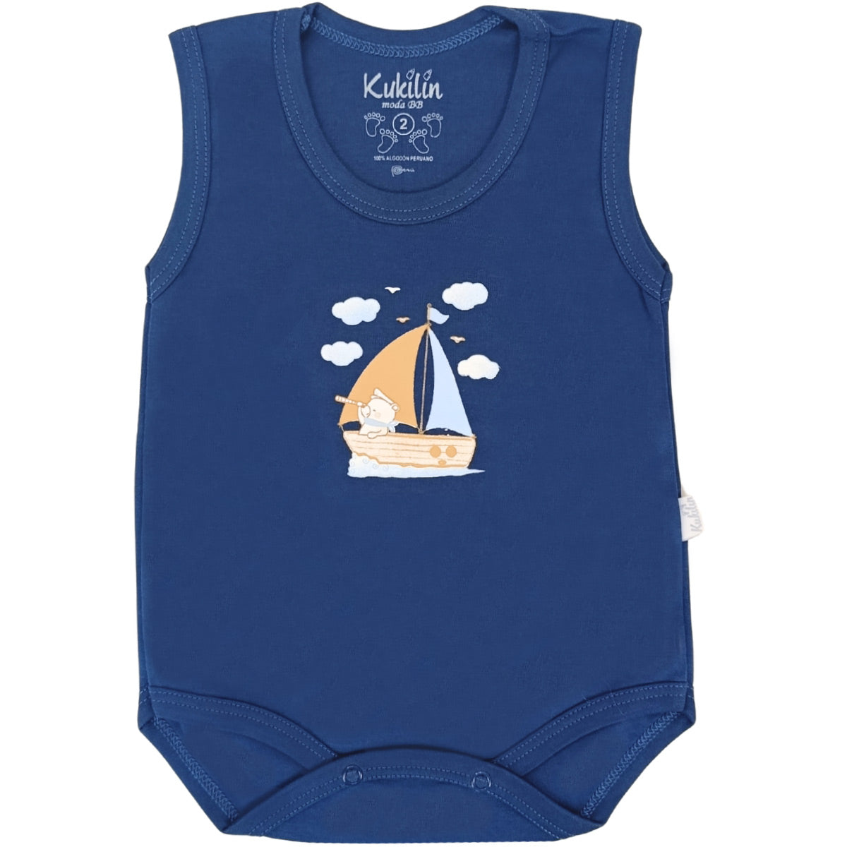 Body bividi 100% algodón - S2399