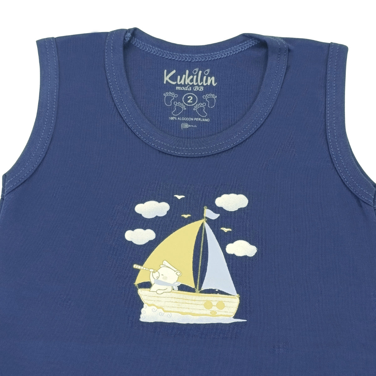 Body bividi 100% algodón - S2399