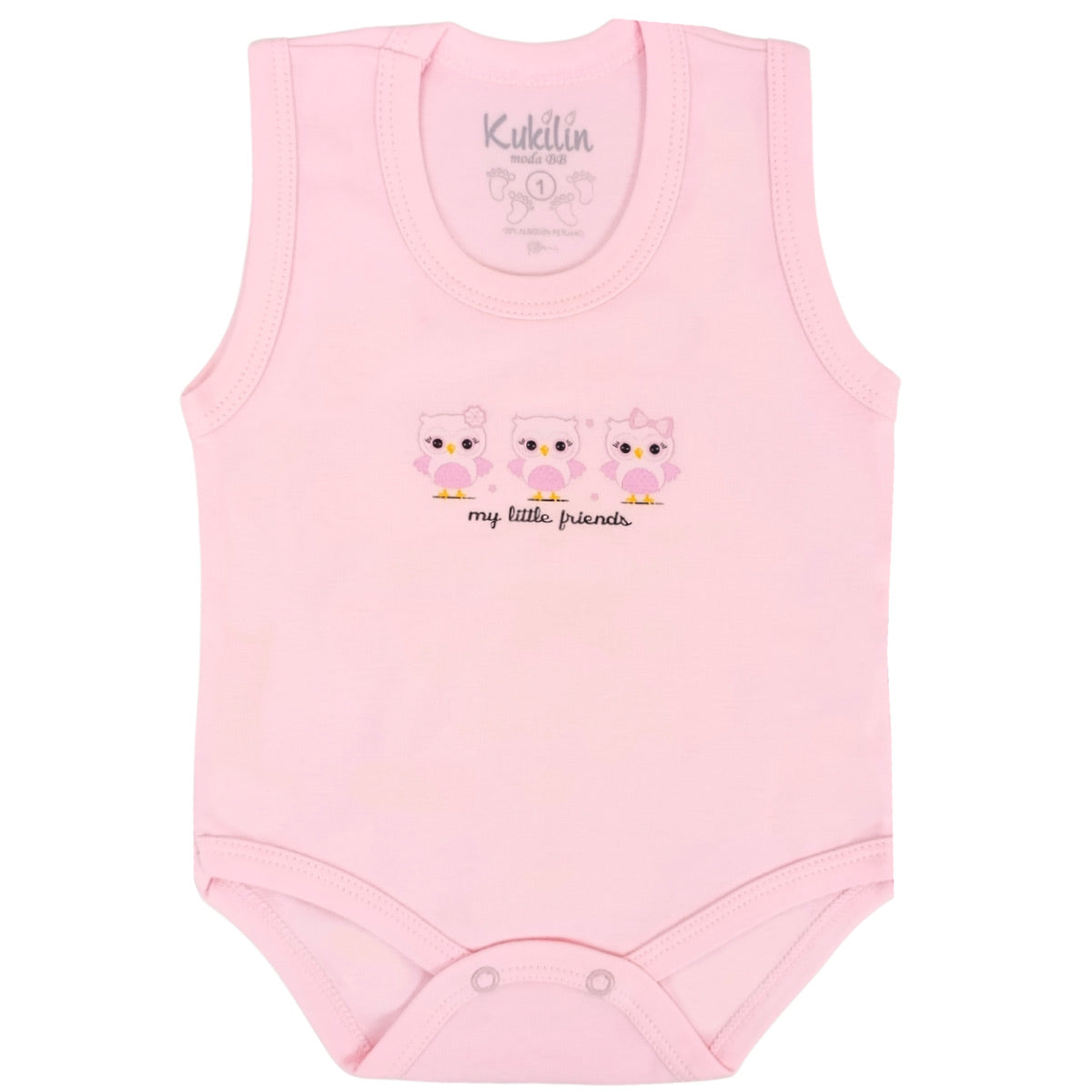 Body bividi 100% algodón - S2405