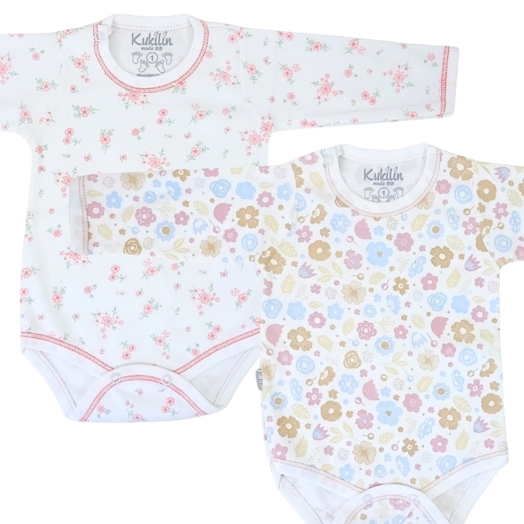 Pack de 2 Bodys de Bebé Manga Larga - P6