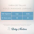 Polo mangas largas S2407