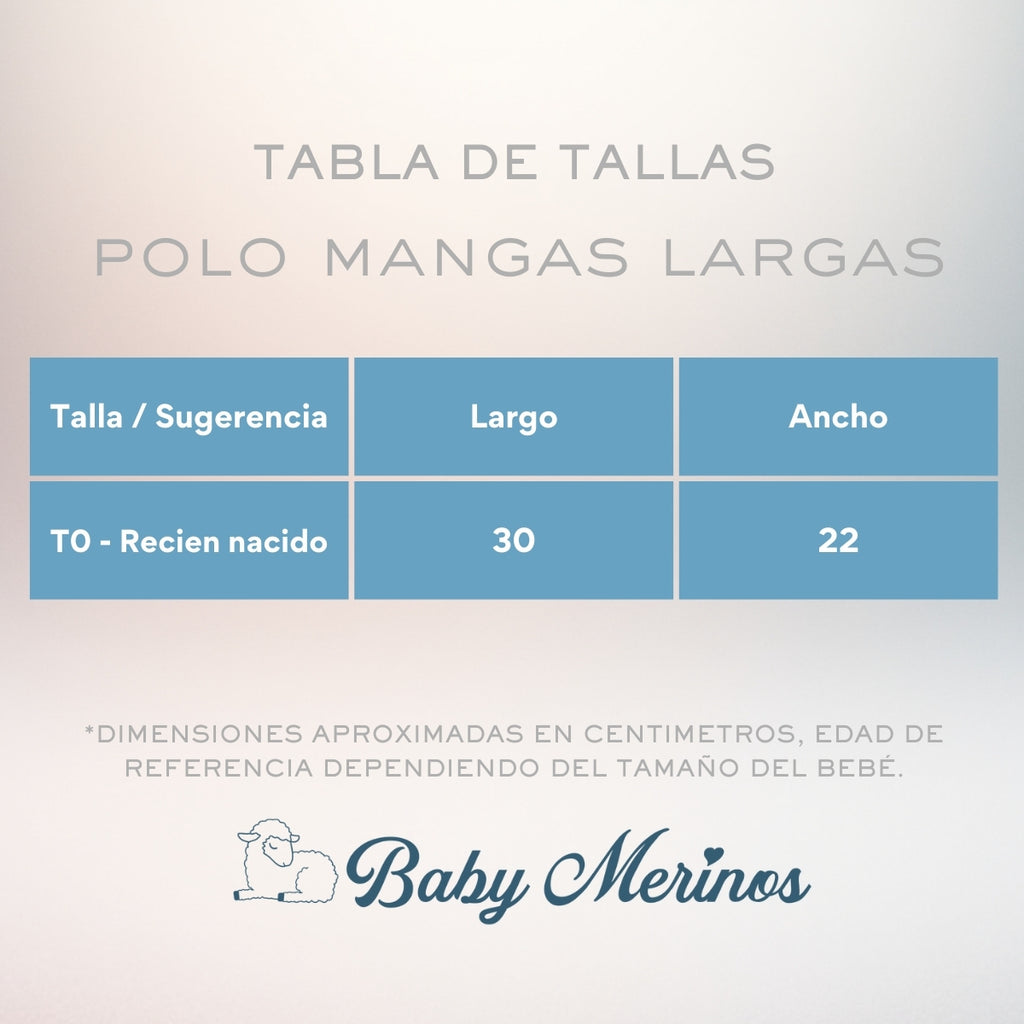 Polo mangas largas S2408