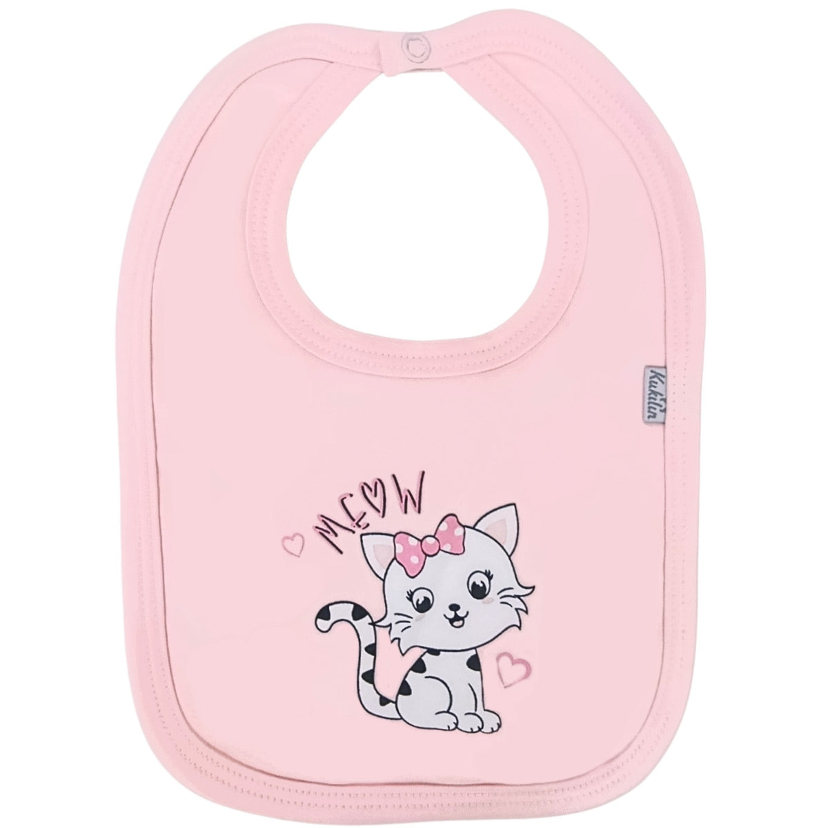 Babero en algodón Con Broche - S2409