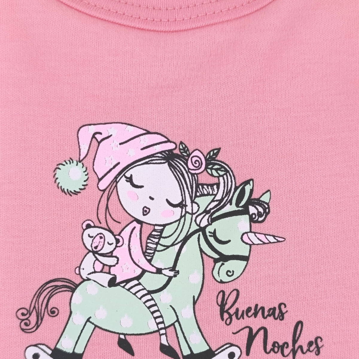 Babero en algodón Con Broche - S2413